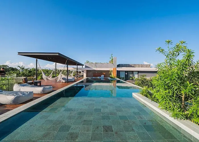 Romantic Garden W Private Pool Access Apartment Tulum